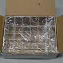 Lipstick Organizer,Small Clear Plastic Compact Lip Gloss Chapstick Perfume Sample Mascara Holder with 24 Slots