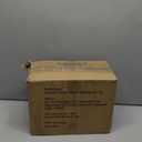 Plustool 6 Pack Matte Black Door Handles, Keyless Interior Door Knobs, Privacy Door Lever Locksets for Bedroom Bathroom, Heavy Duty Square Door Lock (2.0lb), Reversible for Left & Right Handled Doors