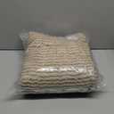 H.VERSAILTEX Plush Chenille Dog Bed Cover Thick Soft Sofa Cover for 3 Cushion Couch Anti Slip Couch Cover Furniture Protector for Dog, Pet, Cat (35" x 74", Island Fossil)