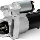 New Starter Compatible for Pontiac for G6 3.9L 2006-2009 for Saturn for Vue 3.5L 2008-2009 for Pontiac for G6 3.5L 2007-2009 1.2kW/12 Volt GDSMOTU Starter Replace 12594495 6786N