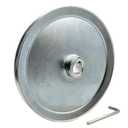 AB1000-1 Single Groove Web Sheaves,10" OD 1 inch bore v Belt Pulley,Motor Pulley Carbon Steel for A B 5L 4L V-Belts