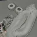 Shower Grab Bar, 2 Pack 12 Inch White Bathroom Grab Bar, 1.25" Diameter 304 Stainless Steel Anti-Slip Grab Bars for Bathtubs and Showers, Handicap Shower Grab Bar for Seniors Elderly