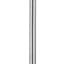Brushed Nickel Toilet Paper Holder Free Standing, 25" H 304 Stainless Steel Toilet Paper Stand for BathroomWeighted Base Floor Tissue Roll Holder,Toilet Roll Stand