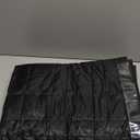 Thermal Door Curtain, Fit Size up to 36 x 80 Inches, Magnetic Insulated Door Curtains for Doorway/Front/Back/Basement, Oxford Cover with Thick Cotton to Keep Warm Winter, Black, Rectangle