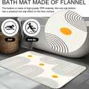 Shower Curtain Set Bathroom Shower Curtain Set with Shower Curtain and Non-Slip Rug Enduring Shower Curtain Waterproof for Bathroom