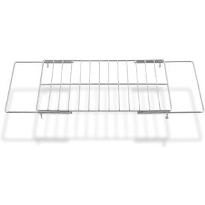 304 Stainless Steel Universal Adjustable Oven Rack Stove Replacement Parts for GE LG Frigidaire Kenmore Samsung Maytag Whirlpool Electrolux Oven Shelf Extendable 17.3-25.6 In Range Wire Racks 1 Pcs
