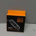 [2 Pack] JULK 46mm Pink Case with Screen Protector for New Apple Watch 11 (2025), Slim Guard Bumper, Full Coverage Soft TPU Protective Cover for iWatch Series 11/10 46mm (1 Pink + 1 Transparent)