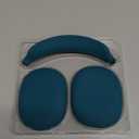 Fintie 3 in 1 Silicone Case Cover for AirPods Max Headphone, Anti-Scratch Ear Pad/Ear Cups/Headband Cover, Skin Protector Accessories for AirPods Max (Blue)