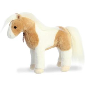 Aurora Exquisite Breyer Chincoteague Pony Stuffed Animal - Realistic Detailing - Imaginative Play - Brown 11 Inches