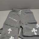 SOLY HUX Boy's Graphic Sweatpants Y2k Gothic Elastic Waist Straight Leg Baggy Pants Streetwear
 Size 14Y