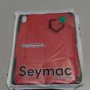 SEYMAC stock Case for iPad (A16) 11th/10th Generation 11''/10.9'', Strong Magnetic Auto Sleep Shockproof Case with Absorbing Multi-Angles Stand, Pen Holder, Card Slot (Red)