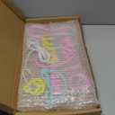 Happy Diwali Neon Sign Festival of Light Decorations LED Sign Happy Diwali Decorations Dimmable Diya Deepawali Neon Light up Decor for Home Bar Decor Wall Room Door Window Party Supplies