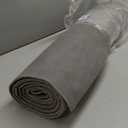 Ottomanson 3' x 12' Non-Slip Rug Pad Gripper 1/4 Inch Thick Dual Surface Felt + Rubber Gripper - Safe for All Floors, Brown