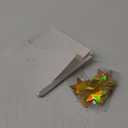Patelai Glitter Star Garland Banner Decor 130 Feet Star Hanging Bunting Banner Twinkle Backdrop for Classroom Baby Shower Wedding Birthday Christmas Party Supplies(Iridescent Gold)
