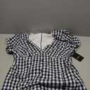 Forever 21 Women's V-Neck Plaid Dress with Front Placket (XL)