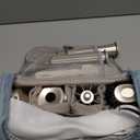 6-in-1 Hair Dryer Brush, Hair Styler with Automatic Curlers, 150,000 RPM High-Speed Negative Ionic Hair Dryer Fast Drying, Blow Dryer Brush for Curling/Volumizing/Straightening with Travel Bag, Gold