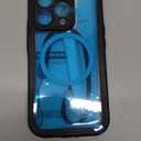 Temdan Magnetic for iPhone 14 Pro Case Waterproof, Built-in Screen Protector[IP68 Underwater][Compatible with MagSafe][Full Body Shockproof][Military Dropproof] Case for iPhone 14 Pro-Black/Clear