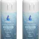 EDR1RXD1 Water Filter Replacement Whirlpool, Compatible with Everydrop Filter 1, W10295370A, EDR1RXD1B, W10295370, WHR1RXD1, KAD1RXD1, P4RFKB2, P8RFWB2L, 46-9930, 46-9081, 2PACK