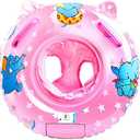 Sealive Baby Swimming Float, Toddler Floaties with Infant Seat Boat & Double Handle, Childrens' First Swim Ring, Bathtub Toys Pool Accessories for Kids Toddlers