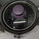 Bella 1.5 Qt Slow Cooker with 3 Heat Manual Control, Ceramic Nonstick Coating, Dishwasher Safe Stoneware Pot and Tempered Glass Lid, Tangle Free Cord Wrap & Cool Touch Handles, Plum