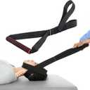 JFNoraiva Neck Stretcher Strap - Decompression Device for Spine Chiropractic, Neck Discomfort & Headache Relief with Comfortable Handle, Chin Strap, Chiropractor Approved Traction Device