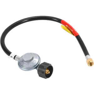 GasSaf 2FT Propane Regulator with Hose for Weber Grills, Blackstone Griddles, Heater, Fire Pits and More - CSA Certified