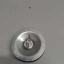 Dreyoo 1 Pcs 3 Inch End of Pipe Gripper Mechanical Plug, Steel Drain Pipe Cover with Galvanized Screw and Wing Nut for Outdoor Sewer Cleanout Drain