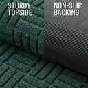 OLANLY Front Door Mat Outside Entrance 71x47, Heavy-Duty Rubber Doormat