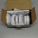 EZVALO Under Cabinet Lighting with Charging Station,1000mAh Rechargeable Puck Lights with Remote, 3 Color Temps & 12 RGB Closet Lights, Dimmable Motion Sensor Lights for Shelf, Kitchen (6 Packs) (White)