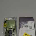 DEERLAMN Case for Samsung Galaxy S25 6.2-Inch with Slide Camera Cover+Screen Protector (1 Pack), Rotated Ring Kickstand Military Grade Shockproof Protective Cover-Olive Green