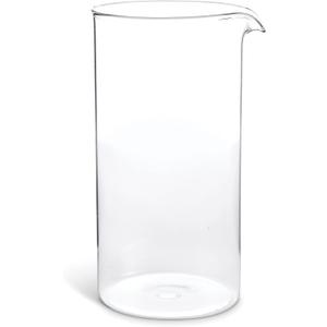 Fino 3-Cup Replacement Carafe 12-Ounce Stainless Steel French Press Coffee Maker (Glass)