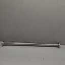 BRIOFOX Industrial Shower Curtain Rod - Never Rust Non-Slip 43-72 Inch 304 Stainless Steel, Chrome