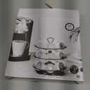 FlagShip K cup Holder Carousel 3 Tier for Keurig Pod Holder Metal DIY Install Small for K-cup Storage Stand 21 K Pod Storage