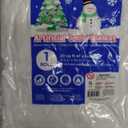 Snow Blanket for Christmas Decorations - 94 x 31 Inch Large Artificial Snow Blanket for Christmas Village Displays, White Winter Dcor - Thick Fluffy Faux Snow Backdrop Xmas Party Christmas Tree Base