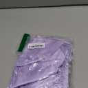 Ekouaer Satin Pajama Set for Women Silk Pjs for Women Set Camisole Top and Shorts with Ruffle Sleepwear (Small, Lavender)