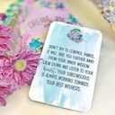 Sunny Present Dream Cards - Change Your Thoughts, Change Your Life - 50 self Care Cards to Help You Achieve Your Dreams