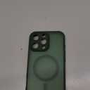 TOCOL for iPhone 16 Pro Max Phone Case Compatible with Magsafe Full Camera Protection Drop Protection Magnetic Translucent Matte Back Bumper Phone Case for 16 Pro Max 6.9-Inch (Alpine Green) | Drop Protection, Magnetic, Translucent, Matte Back