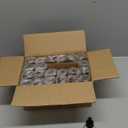 BILLIONSTARS 24 Pack 2oz Glass Boston Round Bottle with Graduated Calibrated Glass Pipettes - Clear - Tincture Bottles for Essential Oils, Liquids - Leakproof Travel Bottles