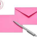 American Greetings Bulk Blank Cards with Envelopes, Pink Heart Stationery (200-Count) (red, pink, white, kraft)