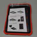 BMOUO Case for iPad (A16) 11th Generation 11 Inch 2025/iPad 10th Generation 10.9" 2022 - with Kickstand & Pencil Holder, Heavy Duty Shockproof Protective iPad 11th 10th Generation Case, Red