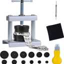 J6&H6 Watch Press Tool Set,Watch Back Case Closer for Closing the Cover , Watches Battery Replacement Tool Kit, Dismantling The Watchs Opener Case, Suitable for Watches Repair Kits with 16 to 50mm Circular Dials