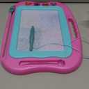 Magnetic Drawing Board Magna Kids Doodle Board,Toddler Toys for Girls Boys 3 4 5 6 7 Year Old,Large Etch A Gifts Sketch Board Colorful Magnet Erasable Pad (Rose)