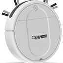 Robot Vacuum and Mop Combo, Equipped with Wireless Touch Button, Vacuum Robot Vacuum Cleaner and mop Combination, Silent, Advanced Obstacle Avoidance Suitable for Home Tiles Robot Vacuum and Mop Combo