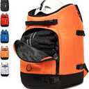 55L70L Expandable Ski Boot Bag – Waterproof, Durable with Helmet Compartment – Ideal for Ski & Snowboard Gear – Men & Women