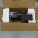 PETAFLOP 5x7 Picture Frame Set of 2, Black Rustic Wooden Photo Frames 5 by 7 Inch with HD Glass, U Shaped Double Sided Menu Holder Sign Card Stand for Tabletop Display