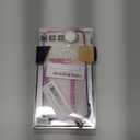 NZND Compatible with Samsung Galaxy A15-5G Phone Case, Pink/Purple | Glitter Floating Liquid Waterfall Cute Girl Women Kids Cover with Tempered Glass Screen Protector/Ring Holder/Wrist Strap