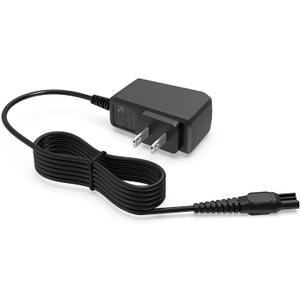 8V 5FT Power Cord Fit for Philips Norelco HQ850 One Blade QP2630 QP2530 Electric Shaver Charger Adapter Power Supply Charging