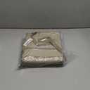 Kick Mat Back Seat Protector Waterproof Leather Car Seat Back Organizers Cover with 3 Storage Pockets for Kids Pets SUV Sedan Minivan Truck Car Travel Accessories (Beige 2-Pack)