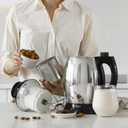 Tribest SB-130 Soyabella, Automatic Soy Milk and Nut Milk Maker Machine, Stainless Steel Large,Silver