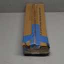 BAYKA Wall Shelves for Bedroom Decor, Floating Wall Shelves for Living Room Kitchen Storage, Mounted Rustic Wood Floating Shelves for Kids Books, Corner Shelf for Bathroom(Rustic BrownSet of 4) (16-inch Mixed)